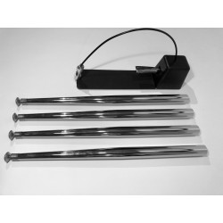 Wurlitzer 200 series Legs and Sustain pedal (no plates)